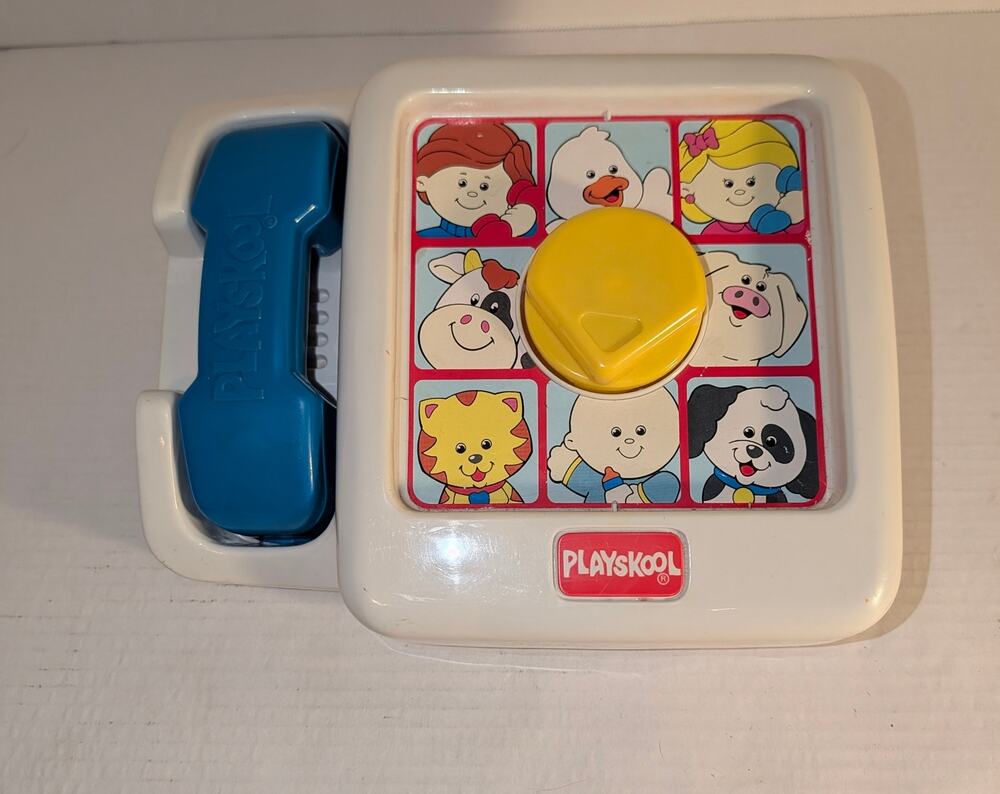 Vintage 1992 Playskool Talking Telephone #5320 Working